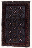 District Loom Vintage Turkish Mini Rug No. 732