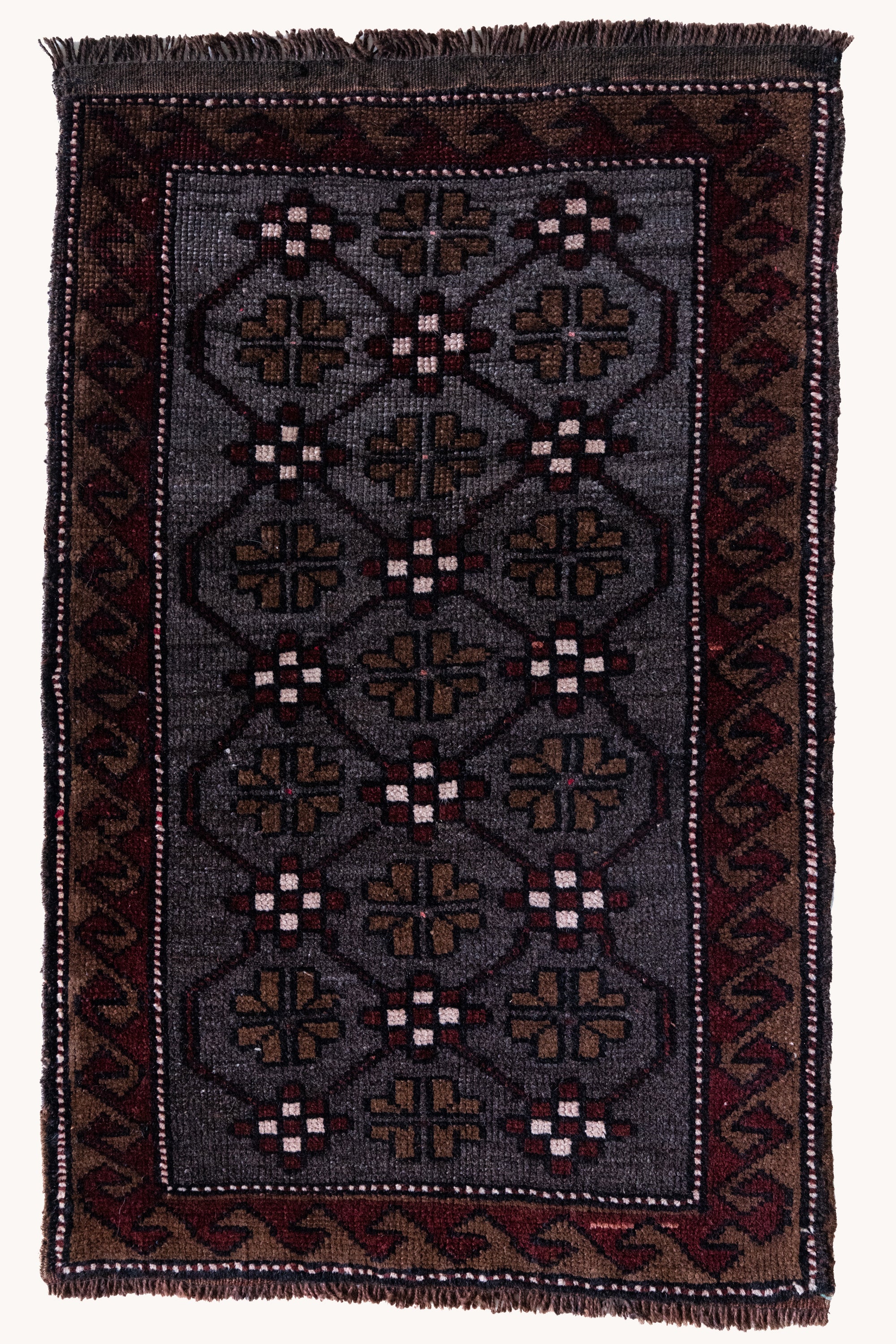 District Loom Vintage Turkish Mini Rug No. 732