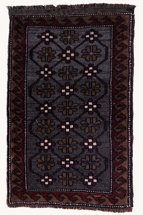 District Loom Vintage Turkish Mini Rug No. 732
