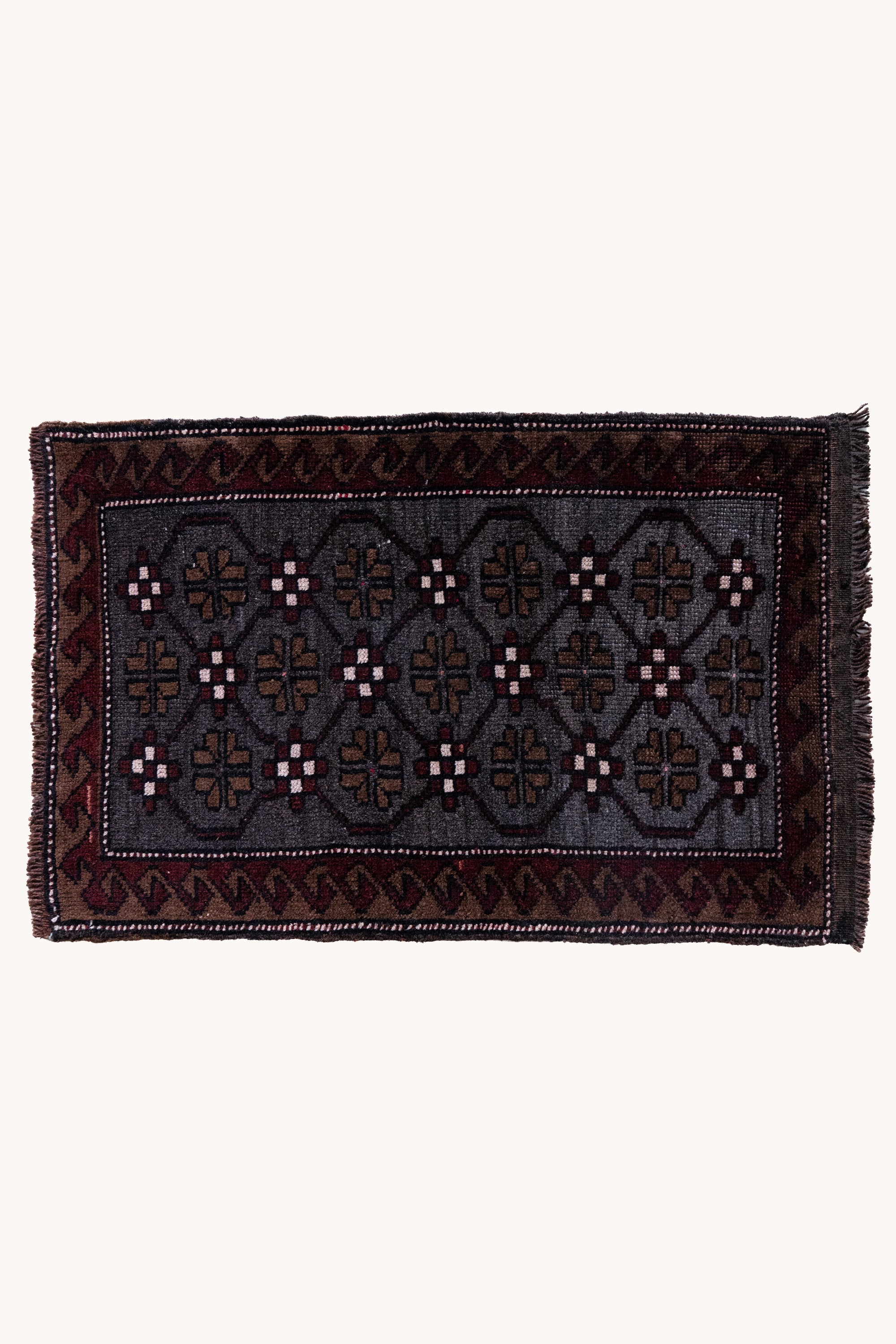 District Loom Vintage Turkish Mini Rug No. 732