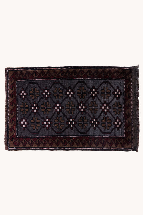 District Loom Vintage Turkish Mini Rug No. 732