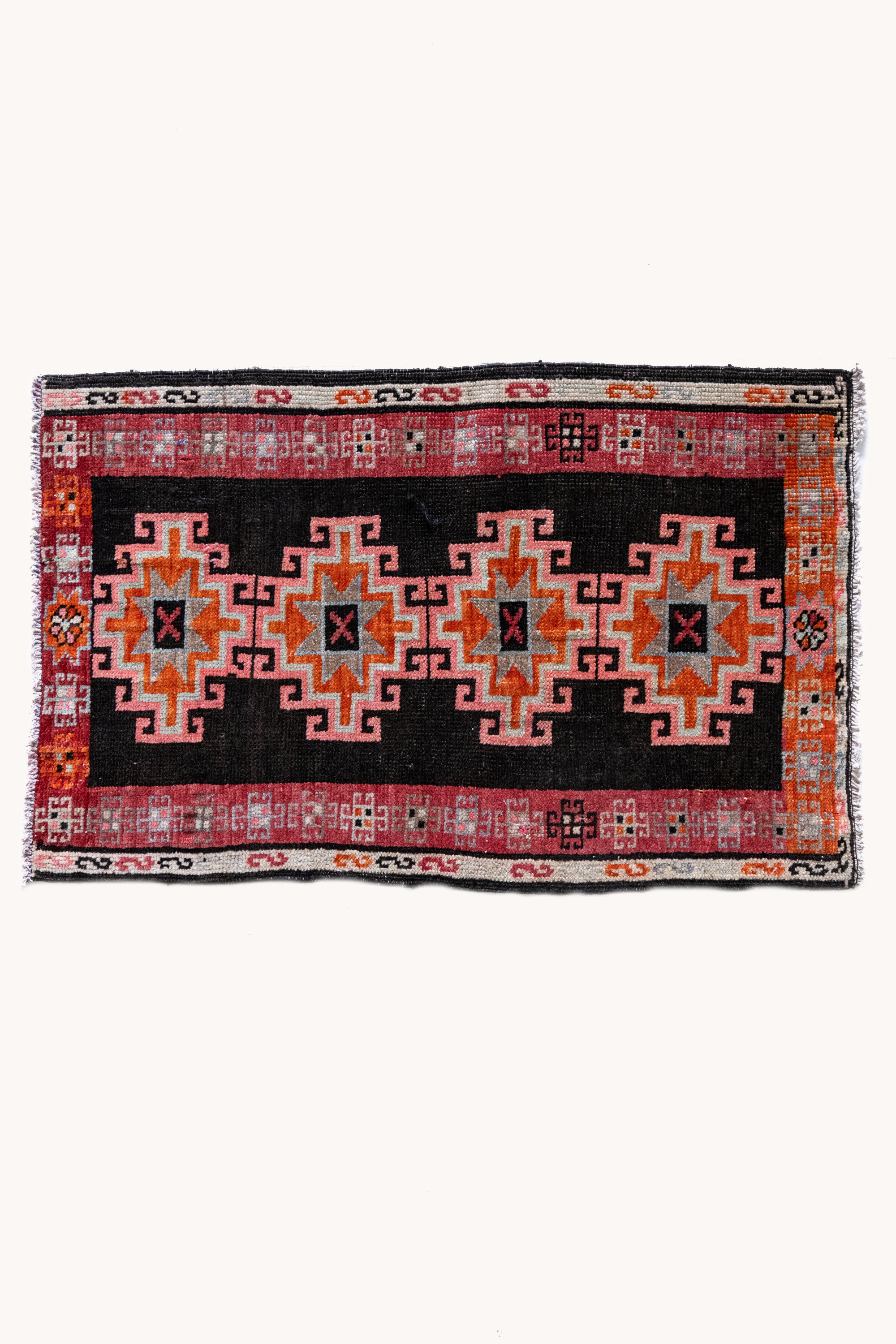 District Loom Vintage Turkish Mini Rug No. 734