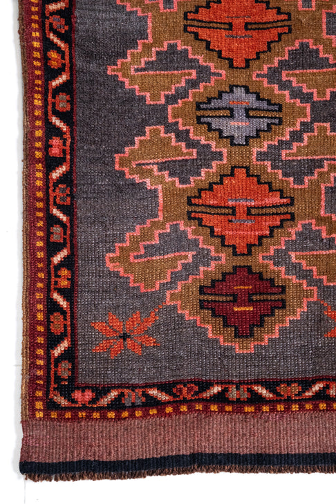 District Loom Vintage Turkish Mini Rug No. 735