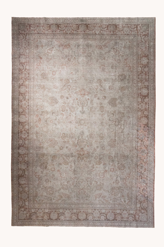 District Loom Vintage Tabriz Area Rug Dutton