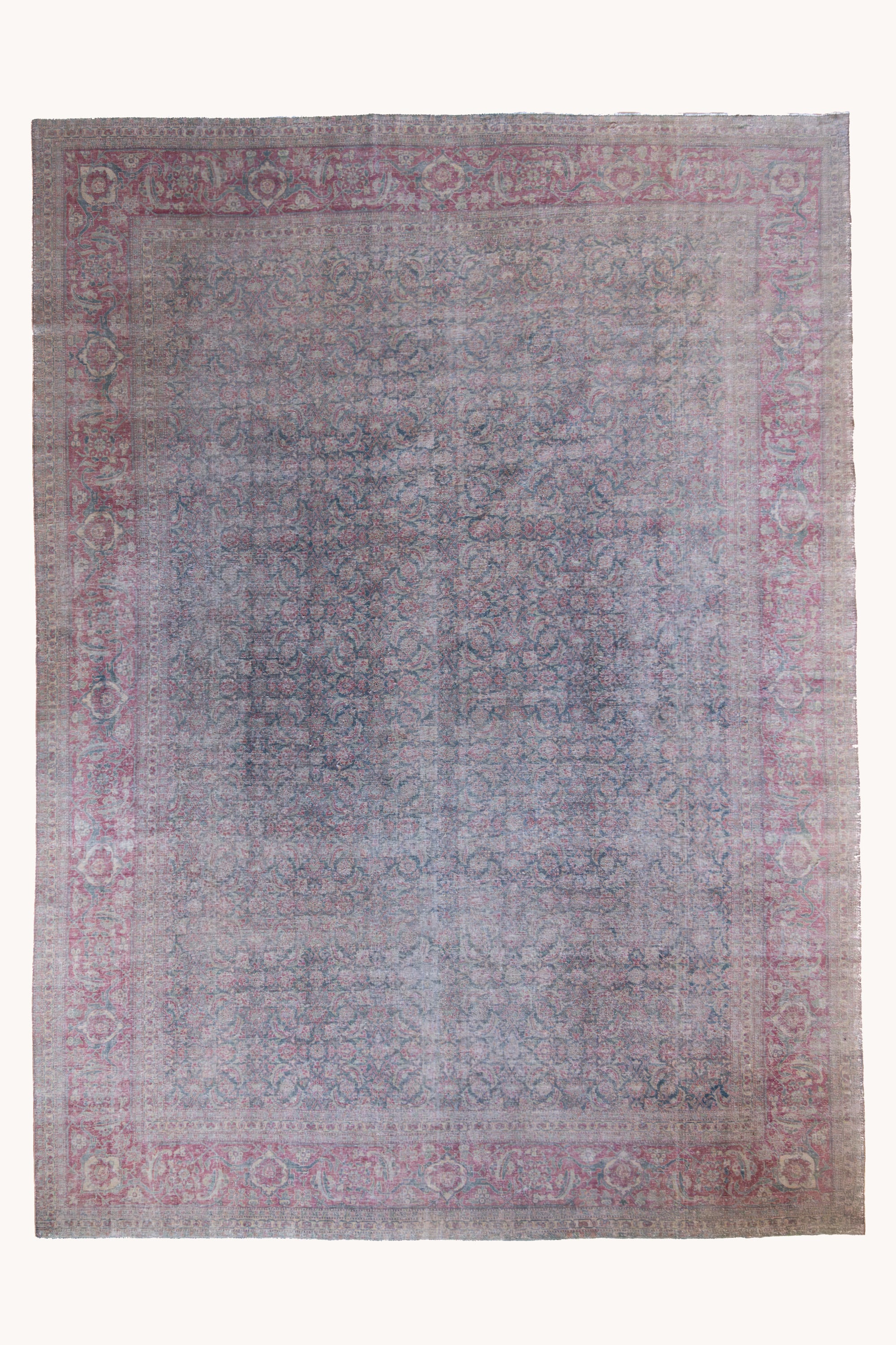 District Loom Vintage Tabriz Area Rug Ellis
