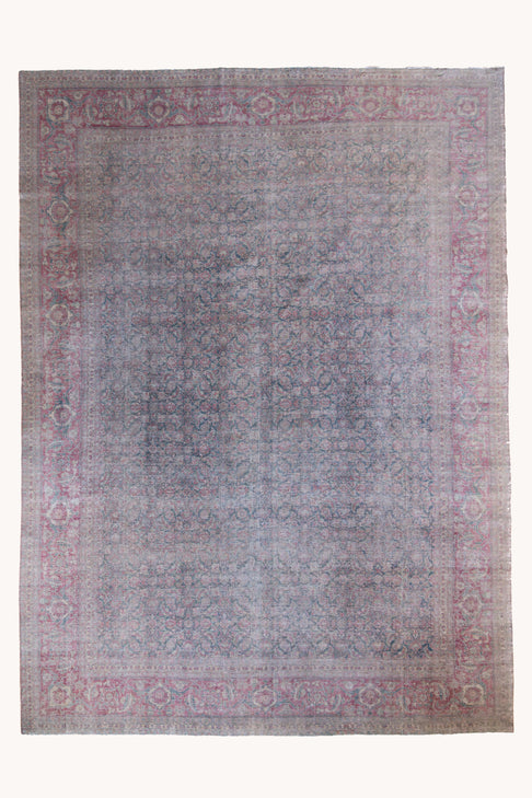 District Loom Vintage Tabriz Area Rug Ellis