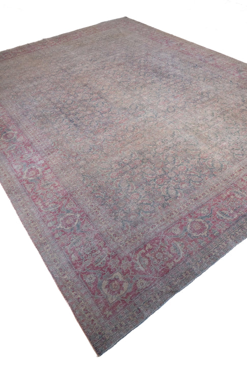 District Loom Vintage Tabriz Area Rug Ellis