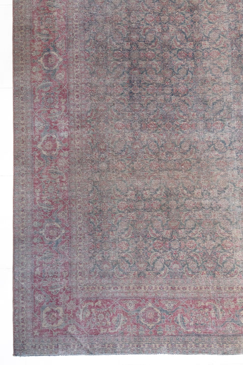 District Loom Vintage Tabriz Area Rug Ellis