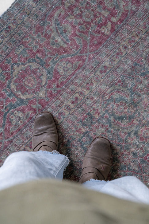 District Loom Vintage Tabriz Area Rug Ellis