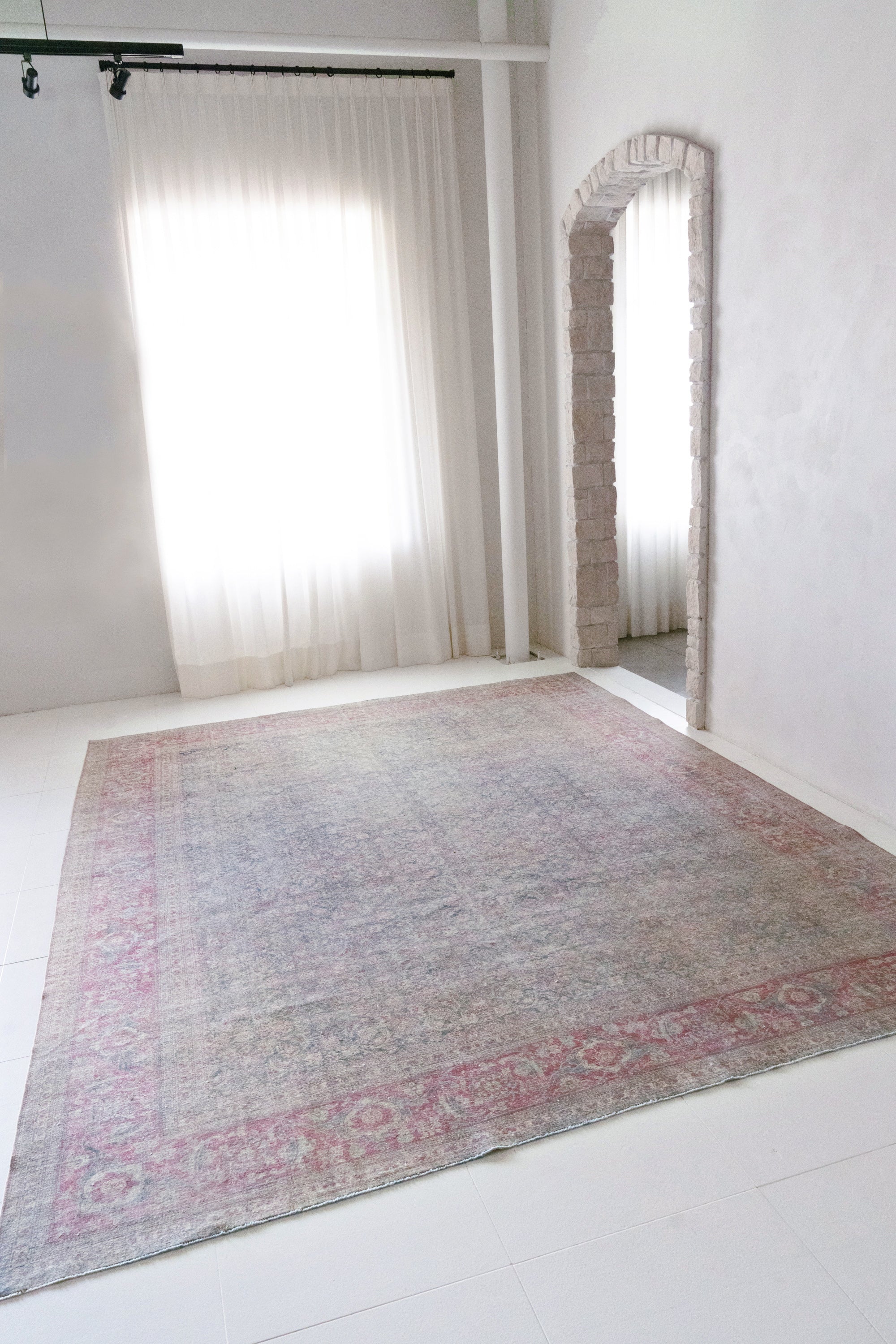 District Loom Vintage Tabriz Area Rug Ellis