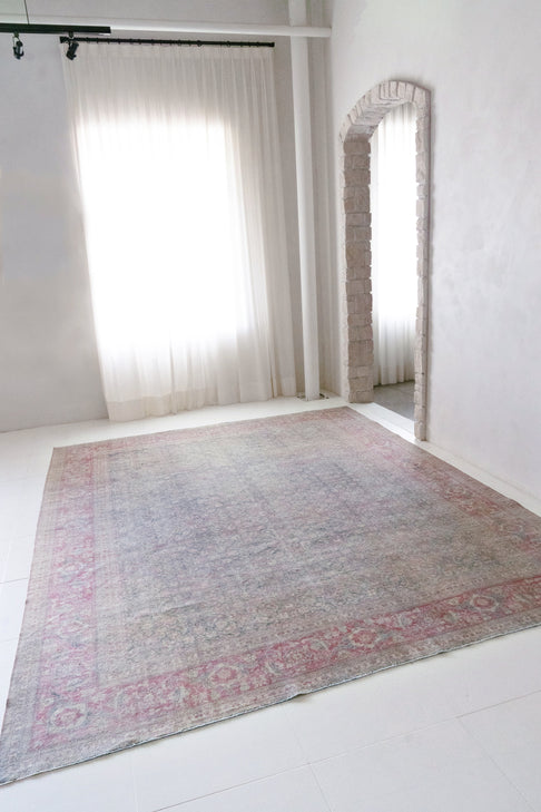 District Loom Vintage Tabriz Area Rug Ellis