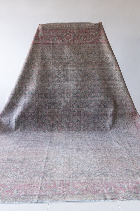 District Loom Vintage Tabriz Area Rug Ellis