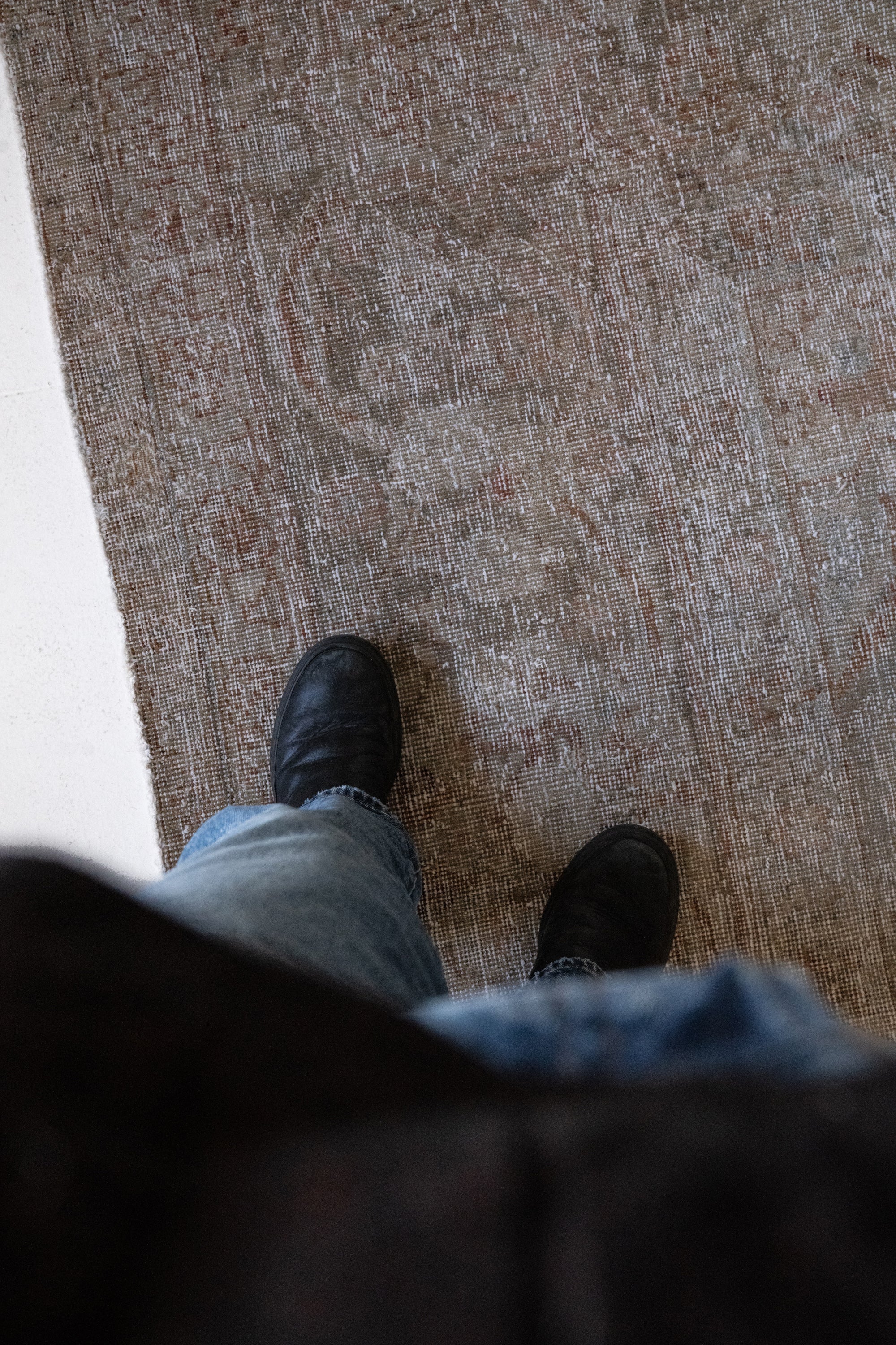 District Loom Vintage Mahal Area Rug Ennis