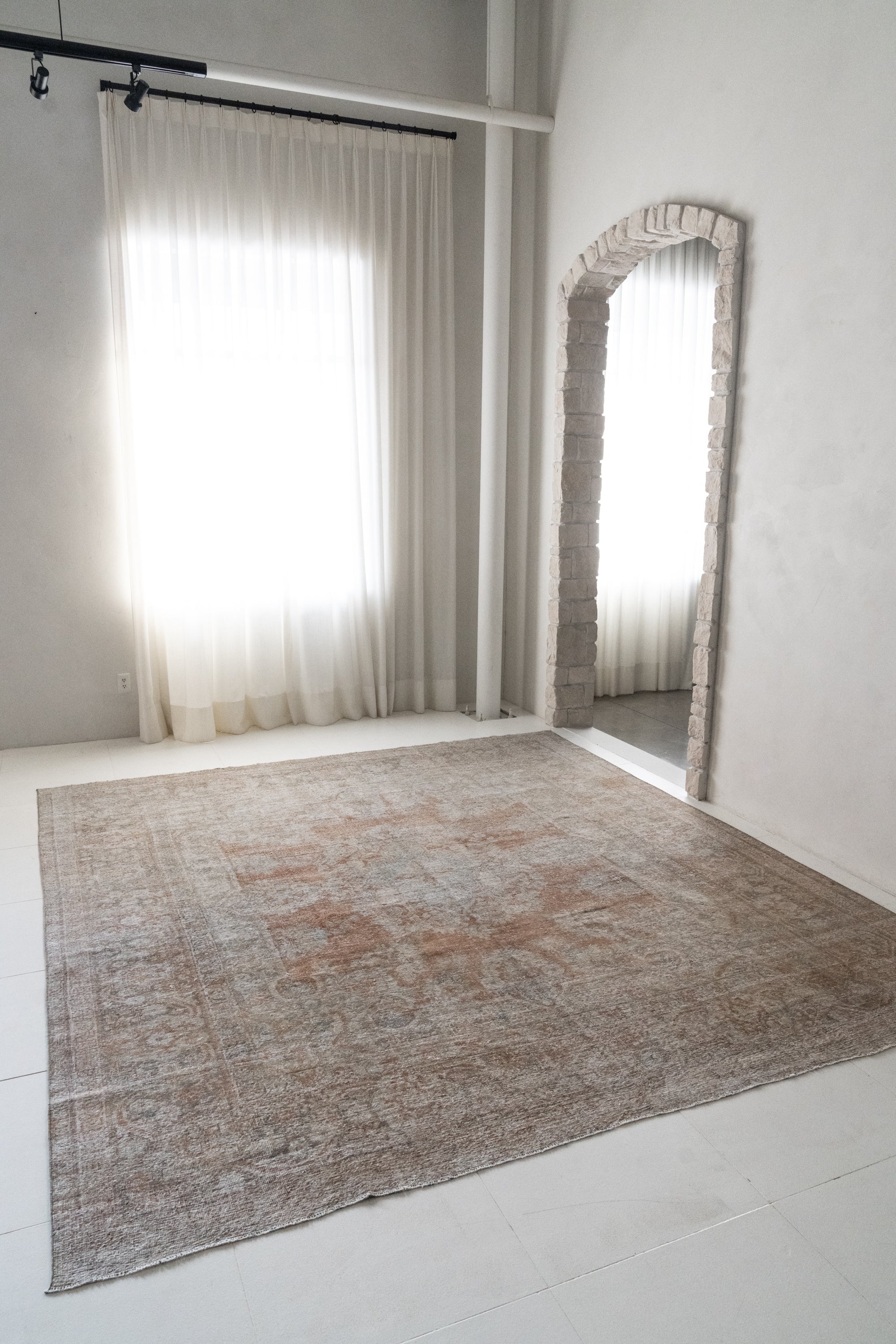 District Loom Vintage Mahal Area Rug Ennis