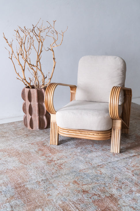 District Loom Vintage Mahal Area Rug Ennis