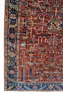 District Loom Vintage Heriz Area Rug Finn