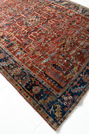 District Loom Vintage Heriz Area Rug Finn