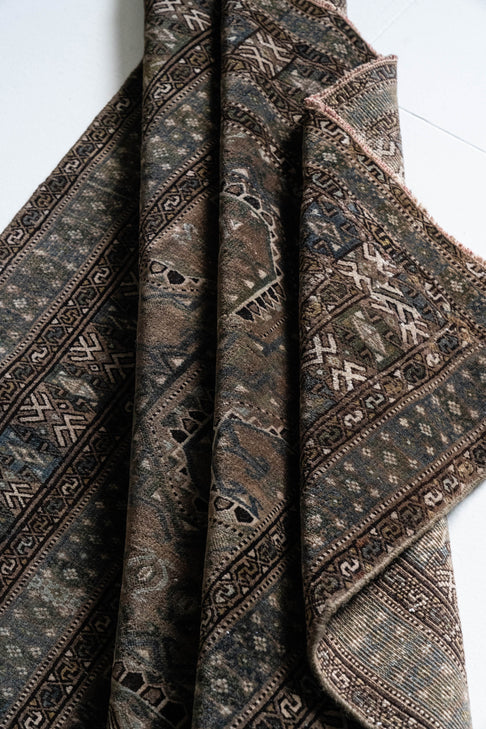 District Loom Vintage Boukhara scatter rug Flint
