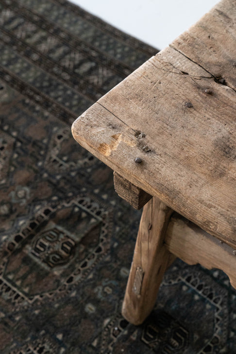District Loom Vintage Boukhara scatter rug Flint