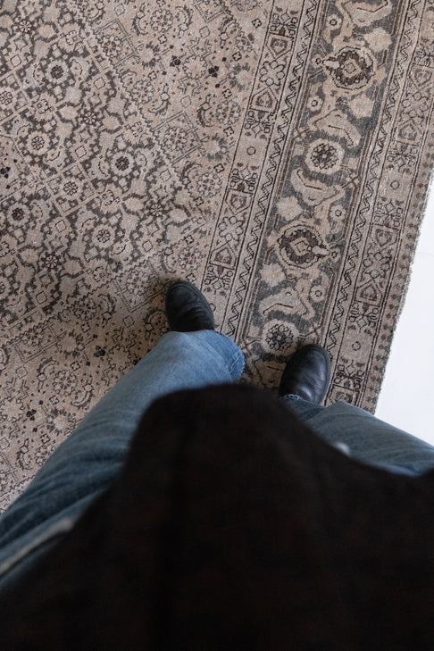 District Loom Vintage Tabriz Area Rug Gallius