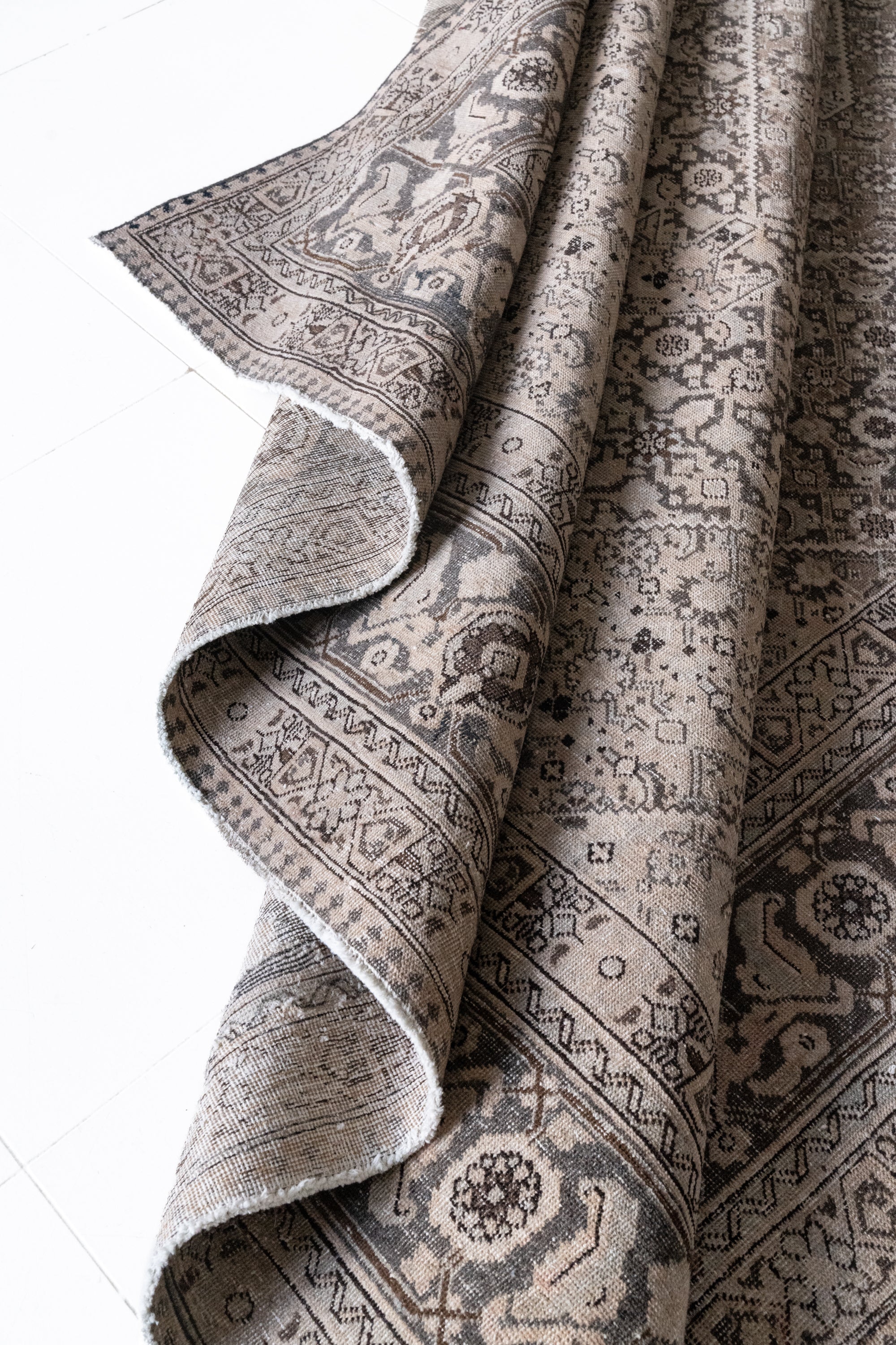 District Loom Vintage Tabriz Area Rug Gallius