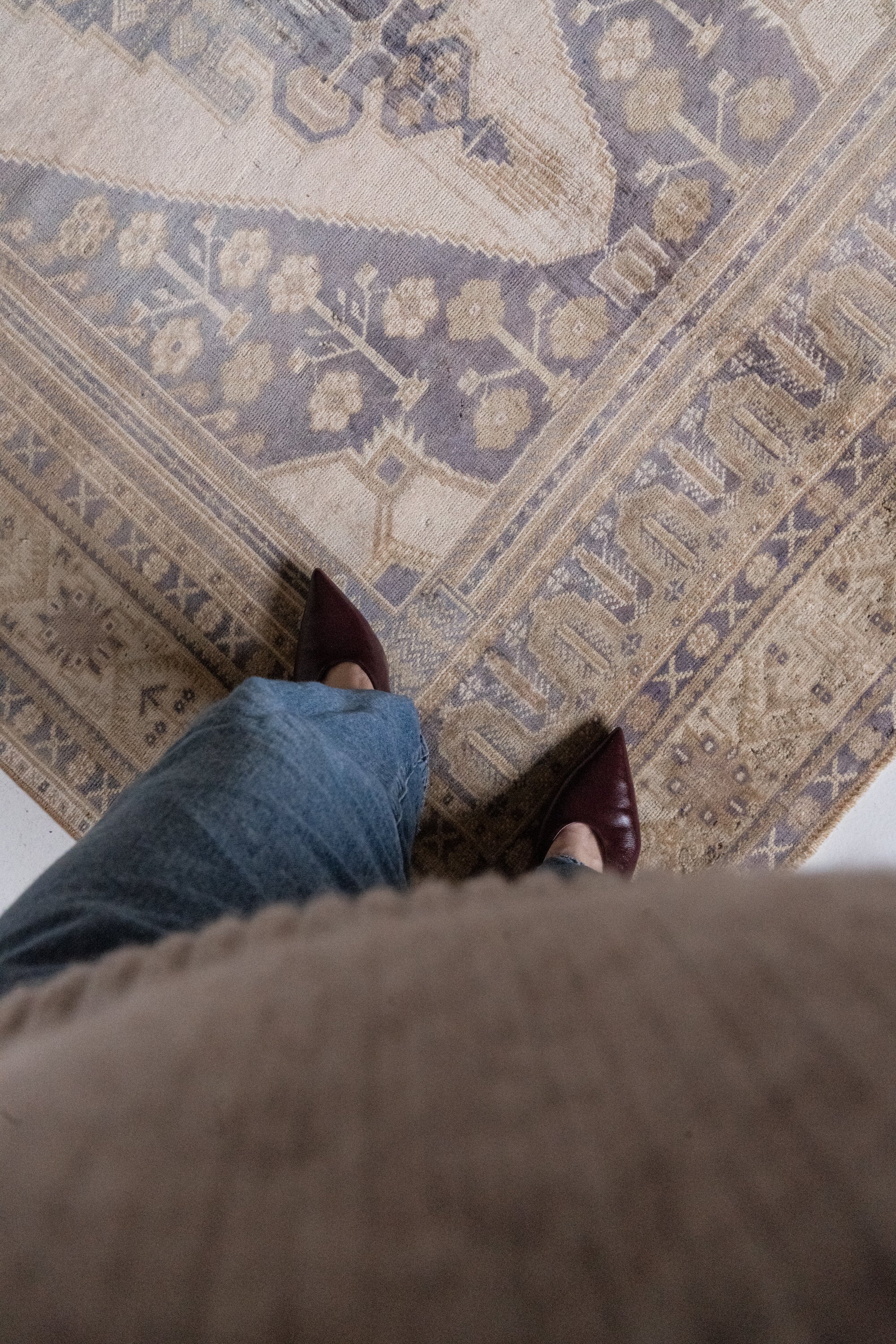 District Loom Vintage Anatolian Scatter Rug Georgetown