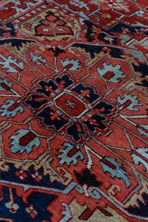 District Loom Vintage Serapi Area Rug Ginsburg