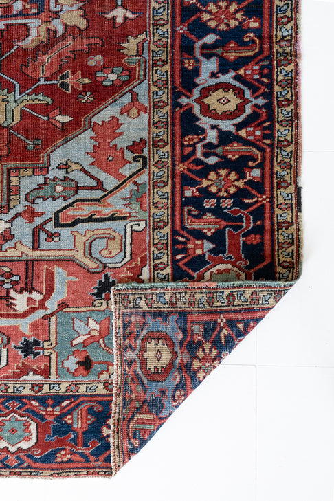District Loom Vintage Serapi Area Rug Ginsburg