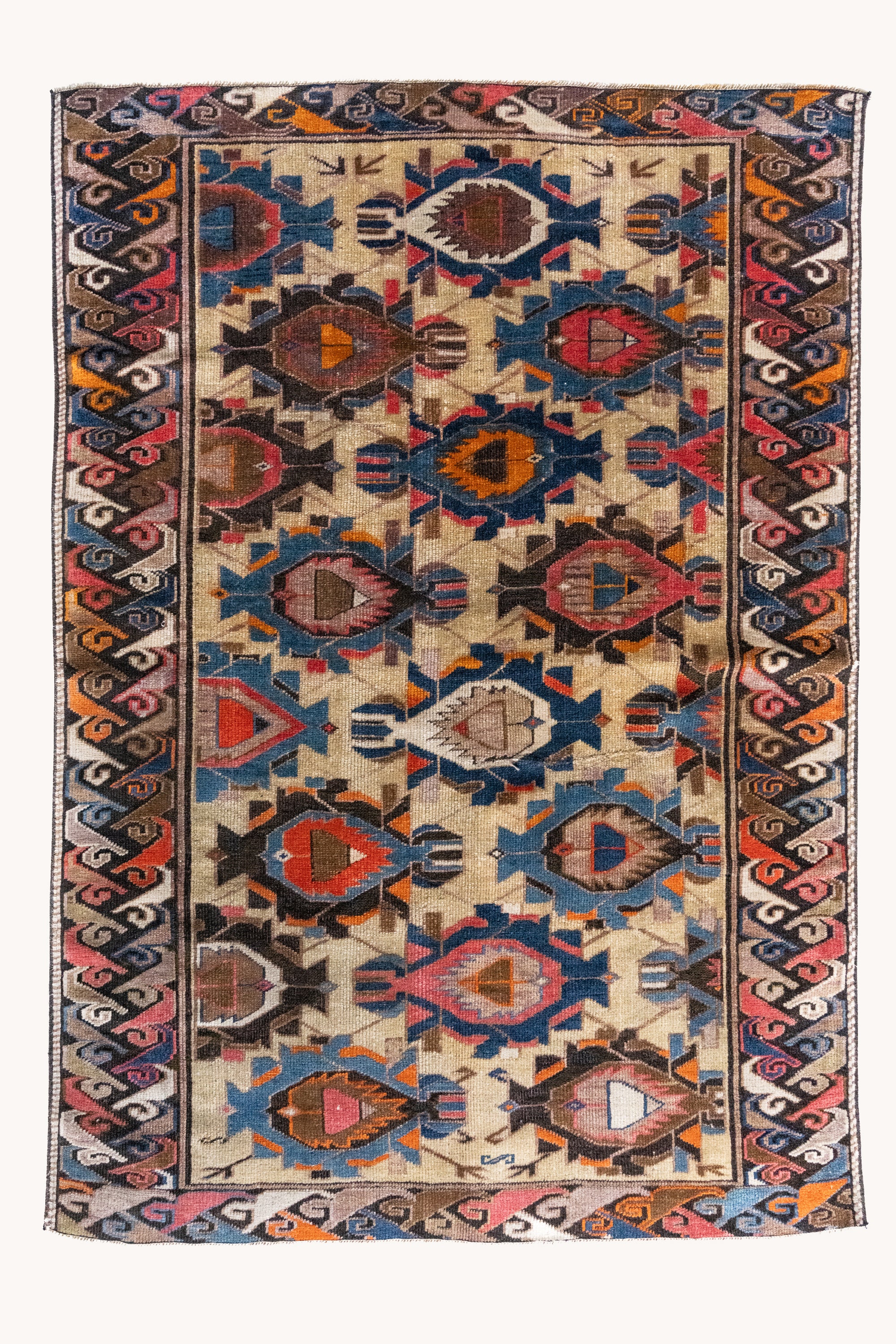 District Loom Vintage Daghestan Scatter Rug Glendive