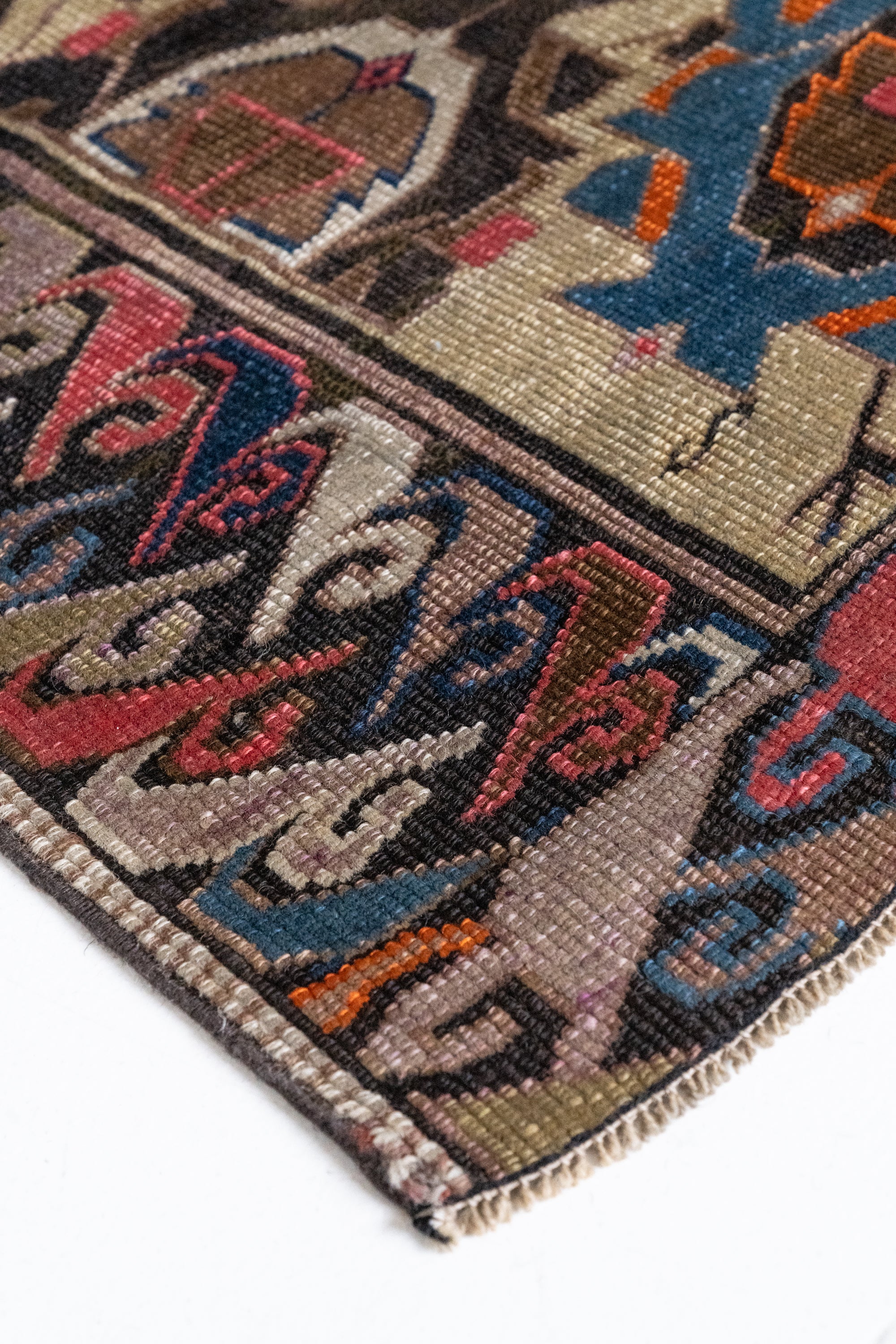 District Loom Vintage Daghestan Scatter Rug Glendive