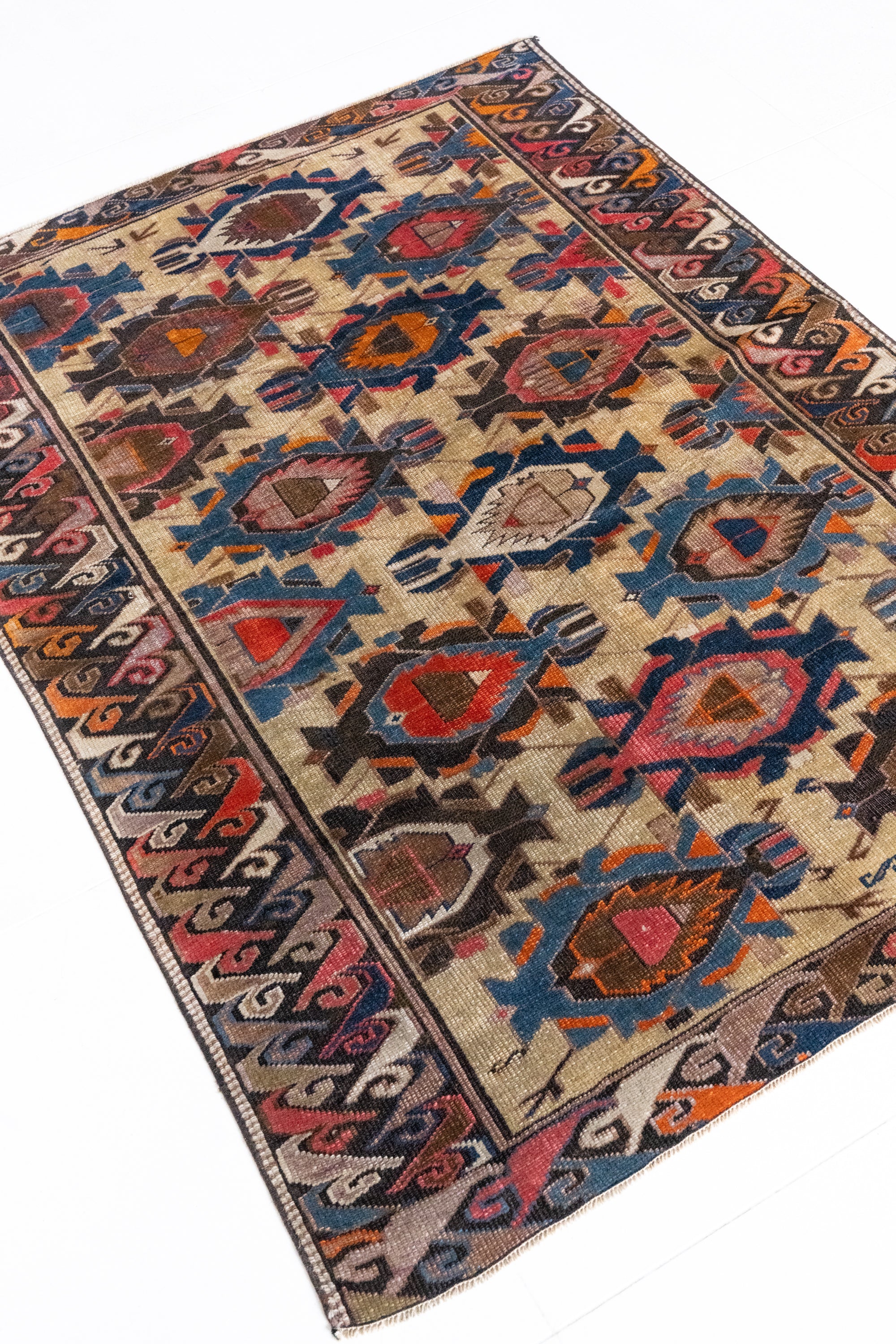 District Loom Vintage Daghestan Scatter Rug Glendive