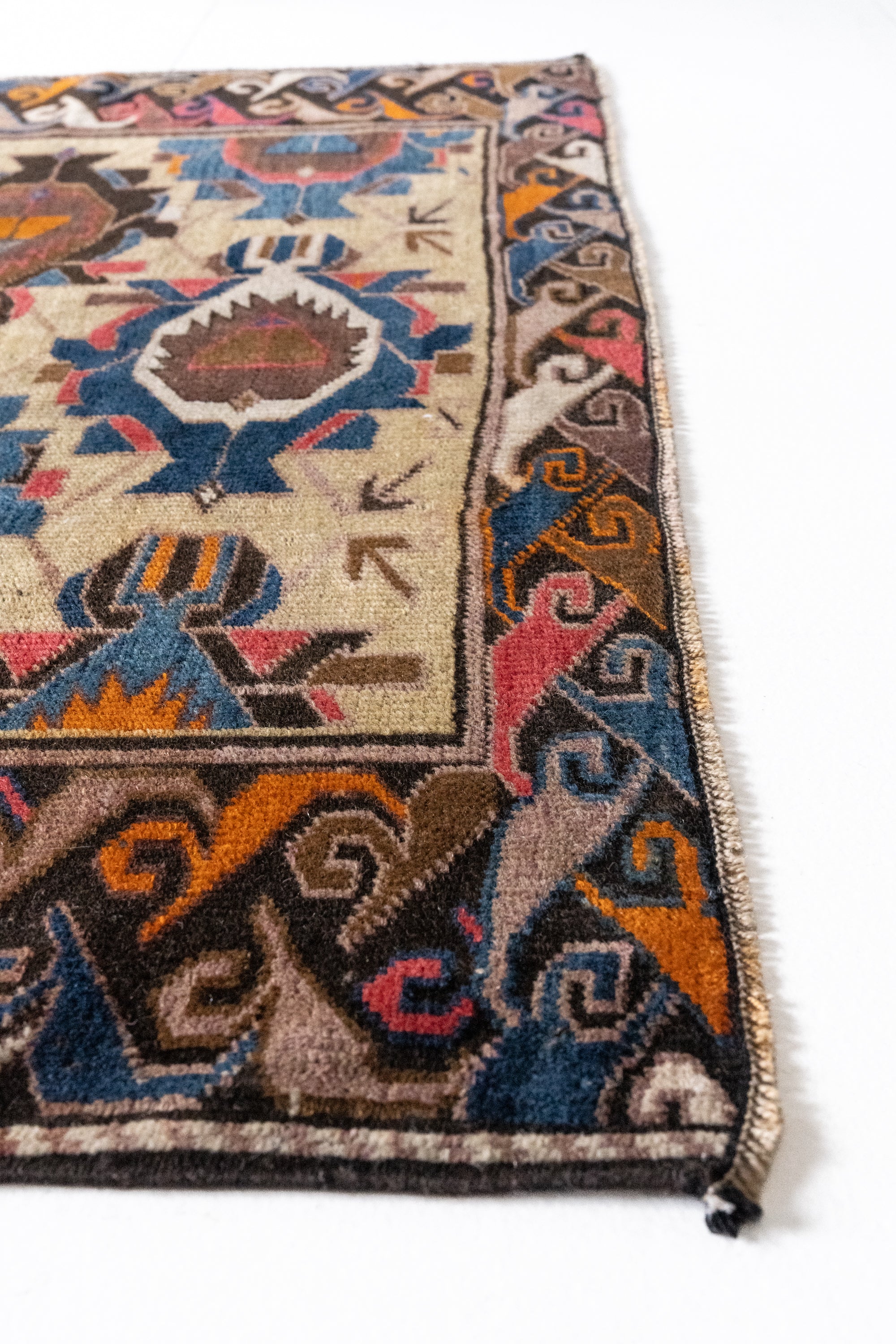 District Loom Vintage Daghestan Scatter Rug Glendive