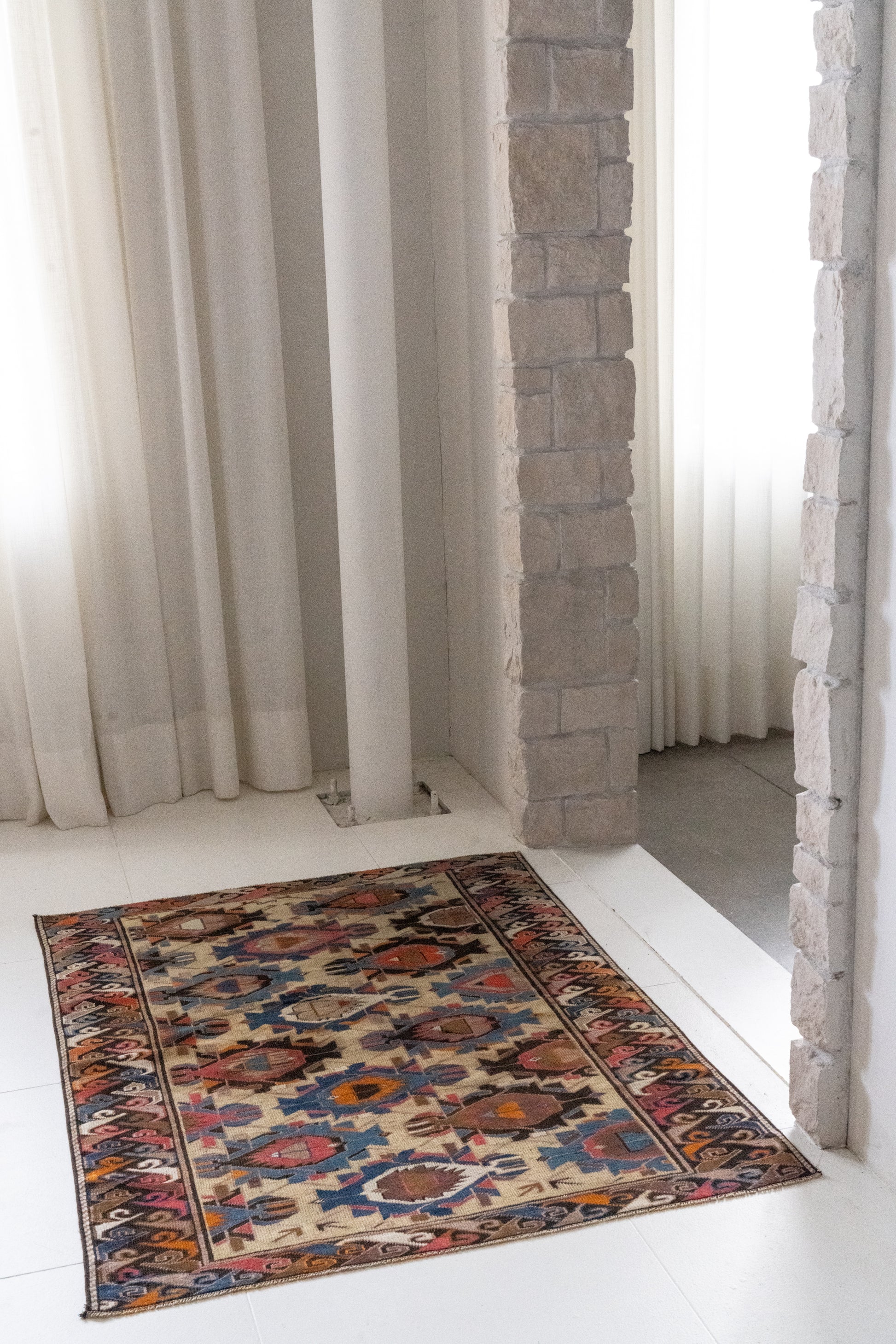 District Loom Vintage Daghestan Scatter Rug Glendive