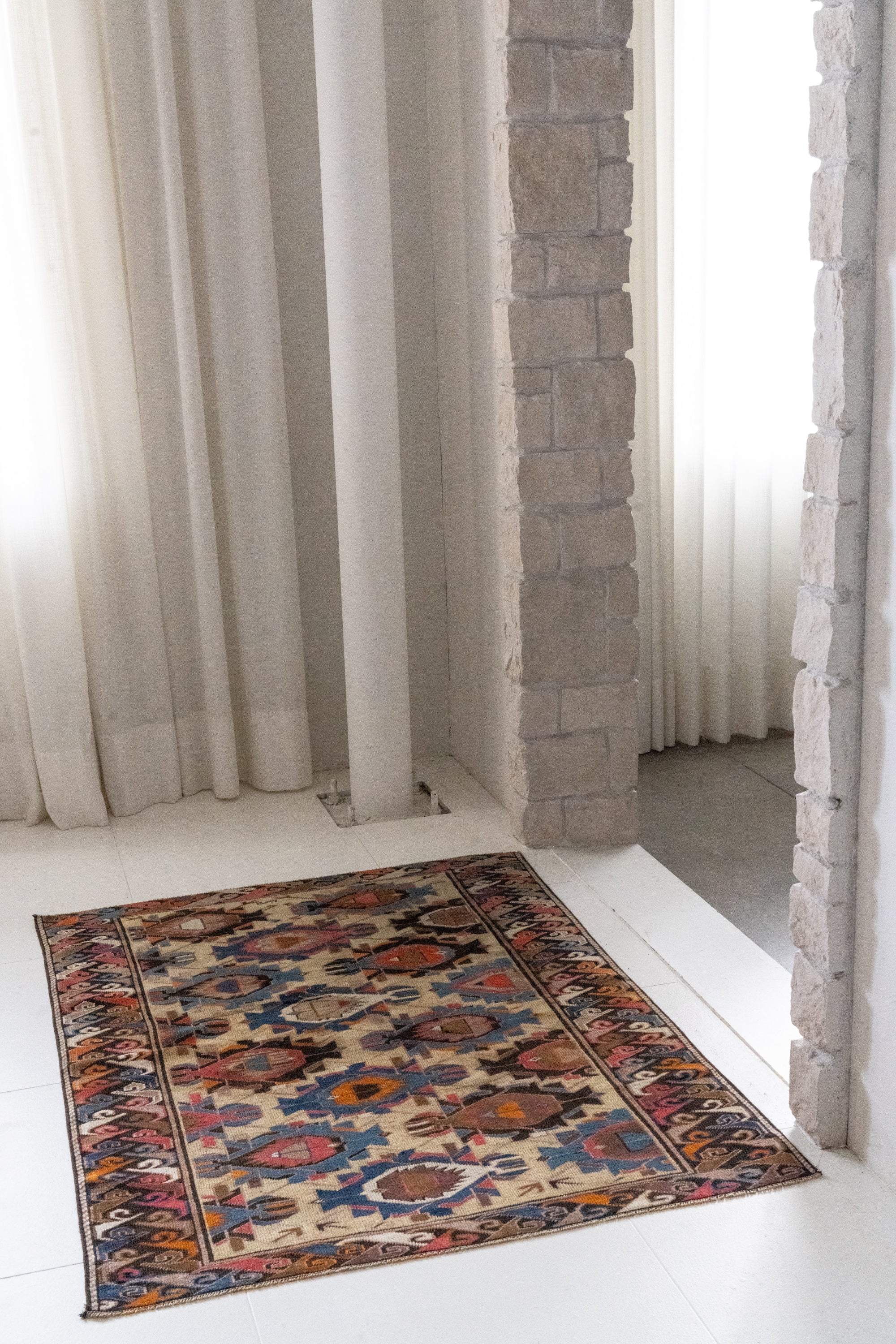 District Loom Vintage Daghestan Scatter Rug Glendive