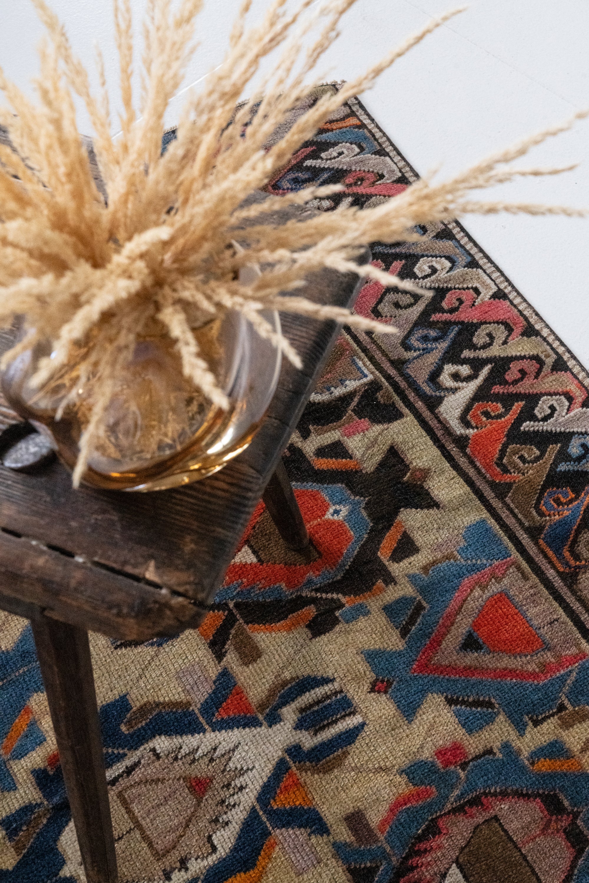 District Loom Vintage Daghestan Scatter Rug Glendive