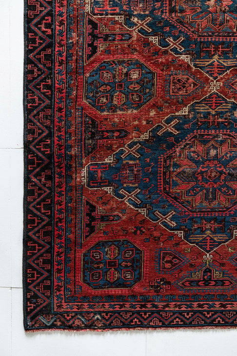 District Loom Vintage Soumak Scatter Rug Harrison