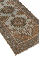 District loom Vintage Bakhtiari Runner Rug Helena