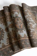 District loom Vintage Bakhtiari Runner Rug Helena