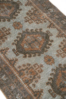 District loom Vintage Bakhtiari Runner Rug Helena
