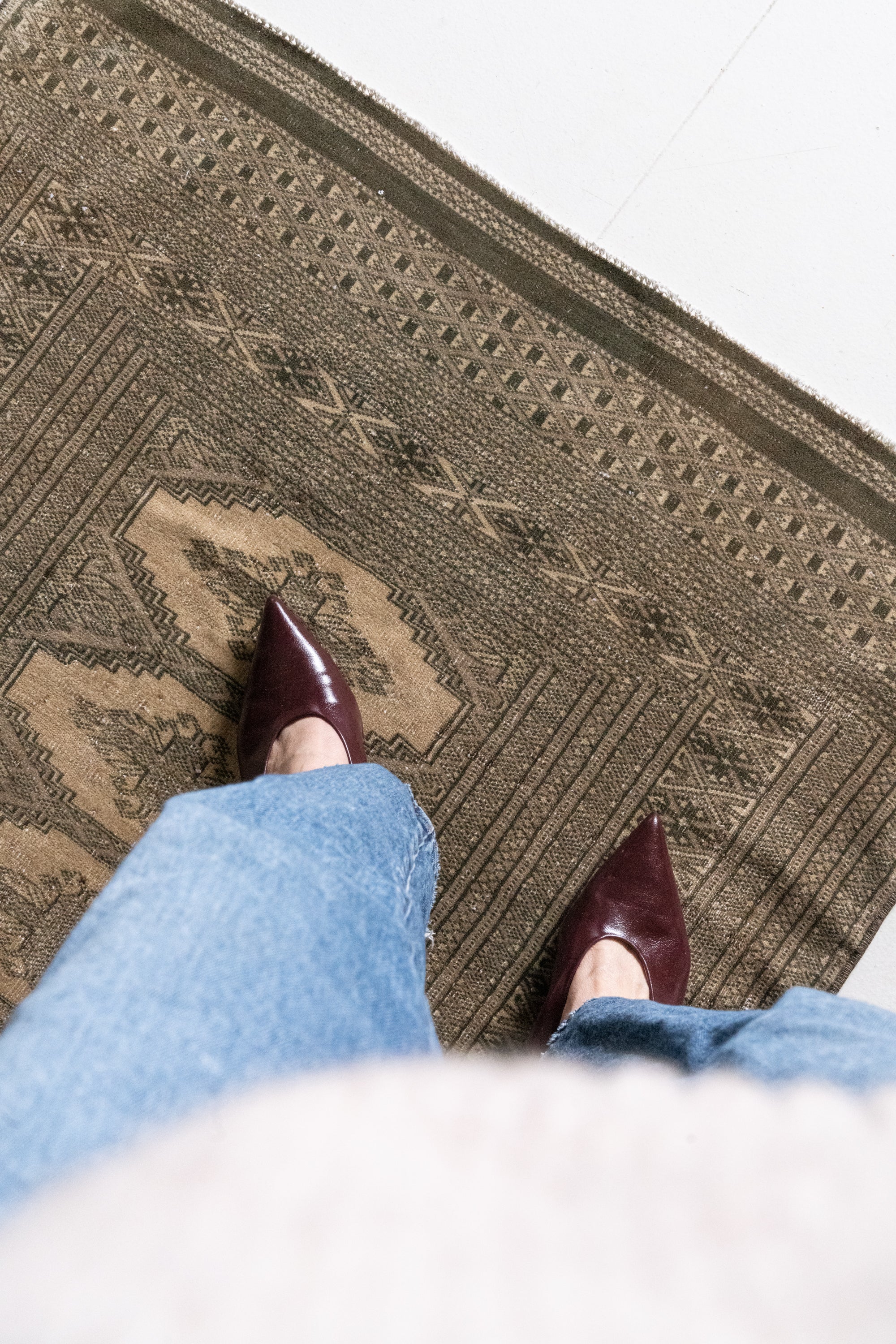 District Loom Vintage Boukhara Scatter Rug Hinsdale