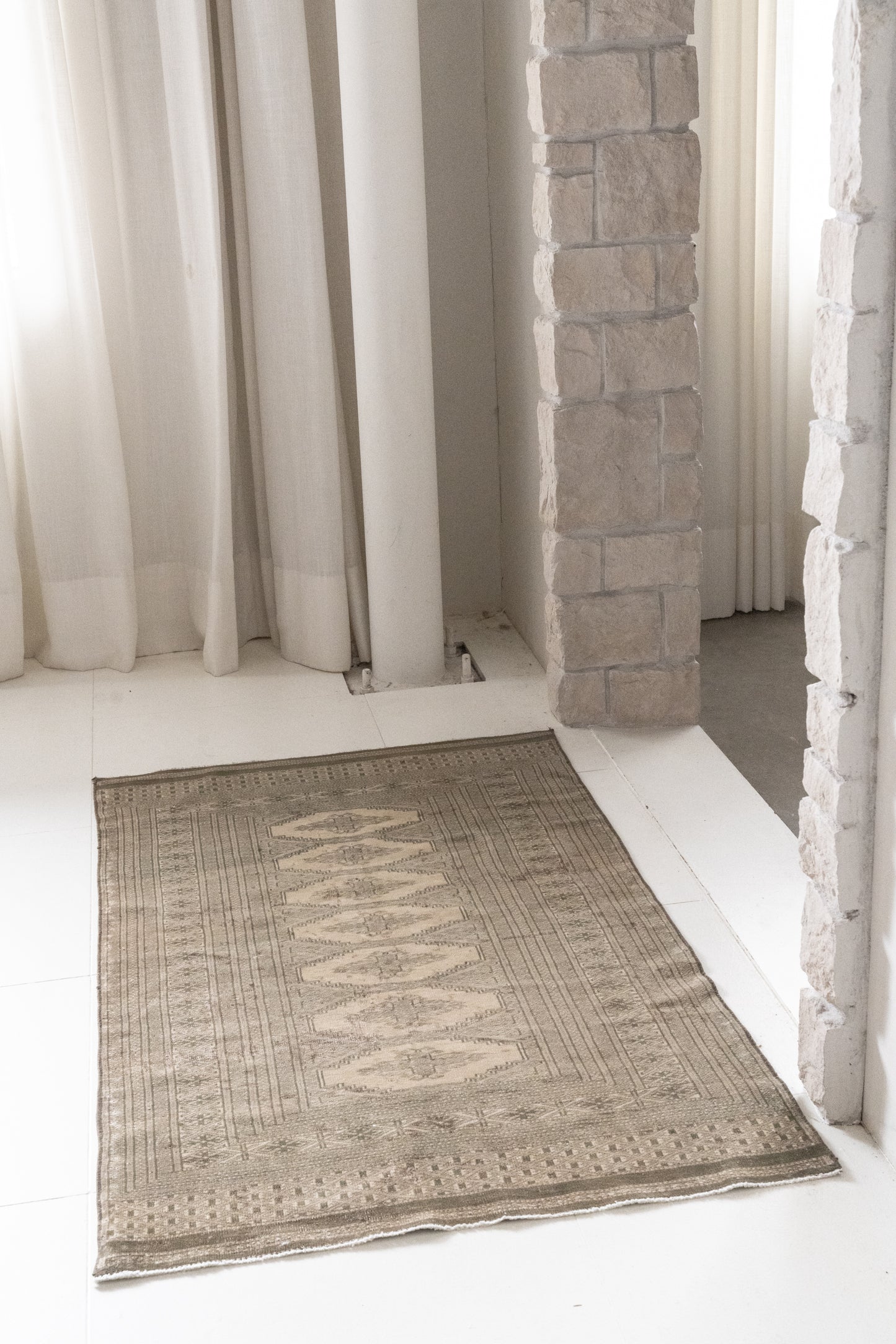 District Loom Vintage Boukhara Scatter Rug Hinsdale
