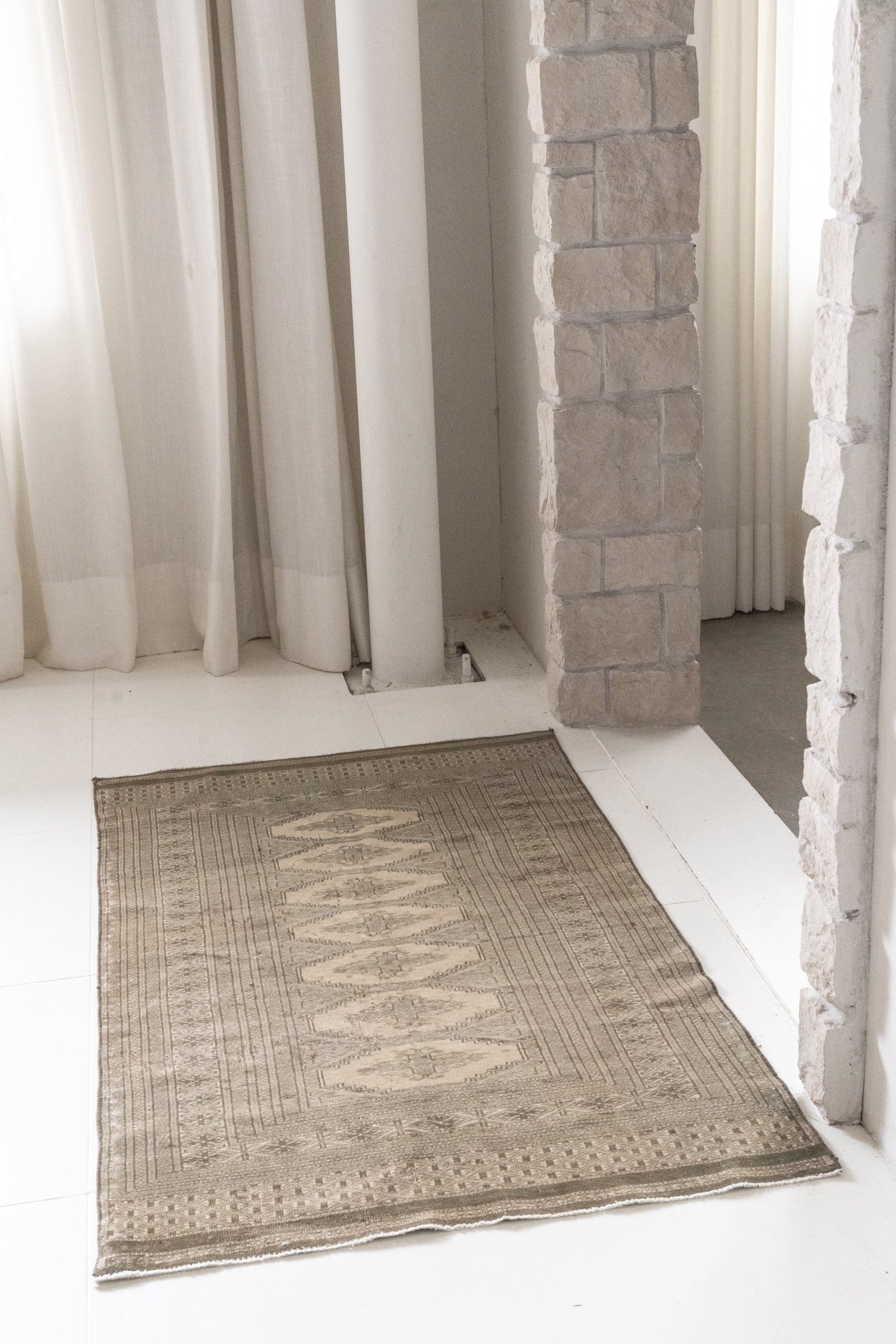 District Loom Vintage Boukhara Scatter Rug Hinsdale