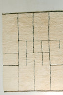 District Loom Modern hand knotted Moroccan Beni Ourain area rug 003 made-to-order