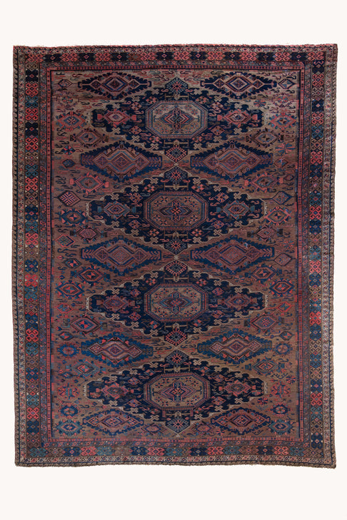 District Loom Vintage Soumak Area Rug Isadora