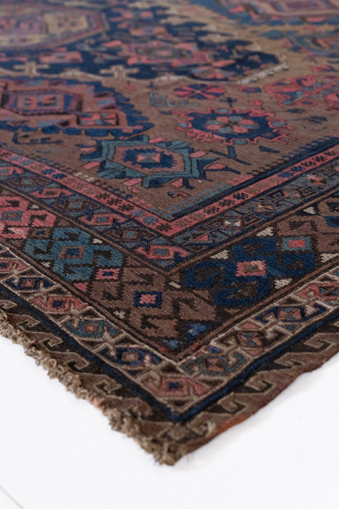 District Loom Vintage Soumak Area Rug Isadora