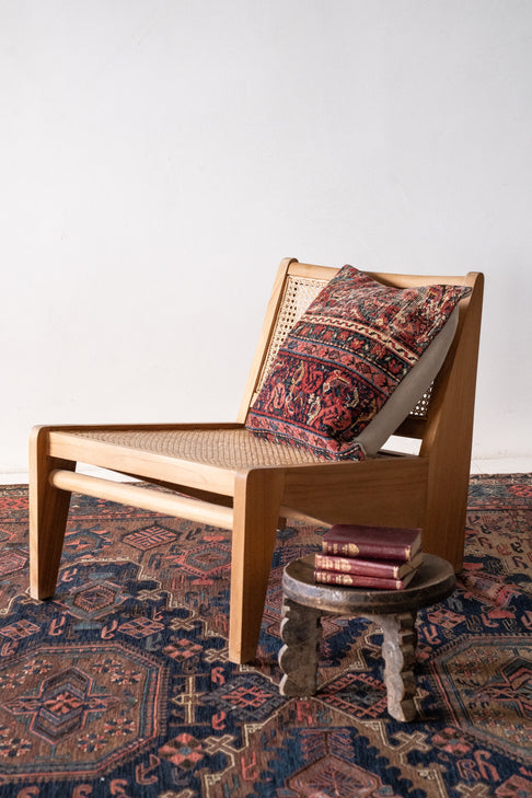 District Loom Vintage Soumak Area Rug Isadora