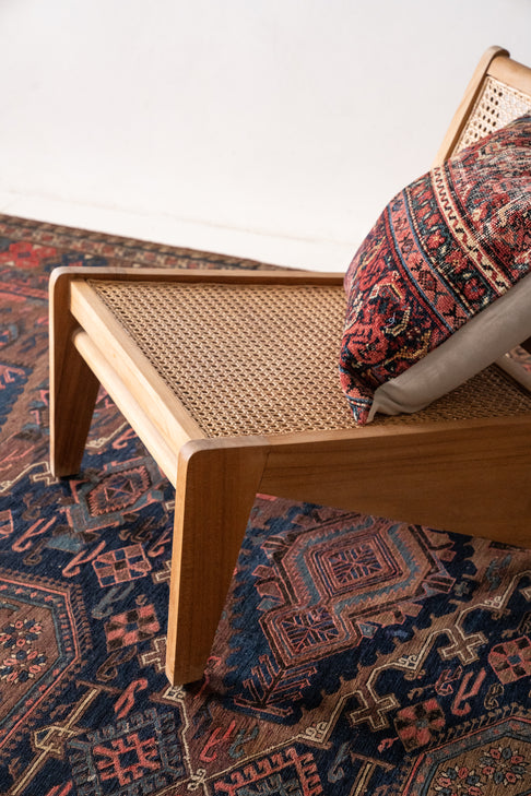 District Loom Vintage Soumak Area Rug Isadora