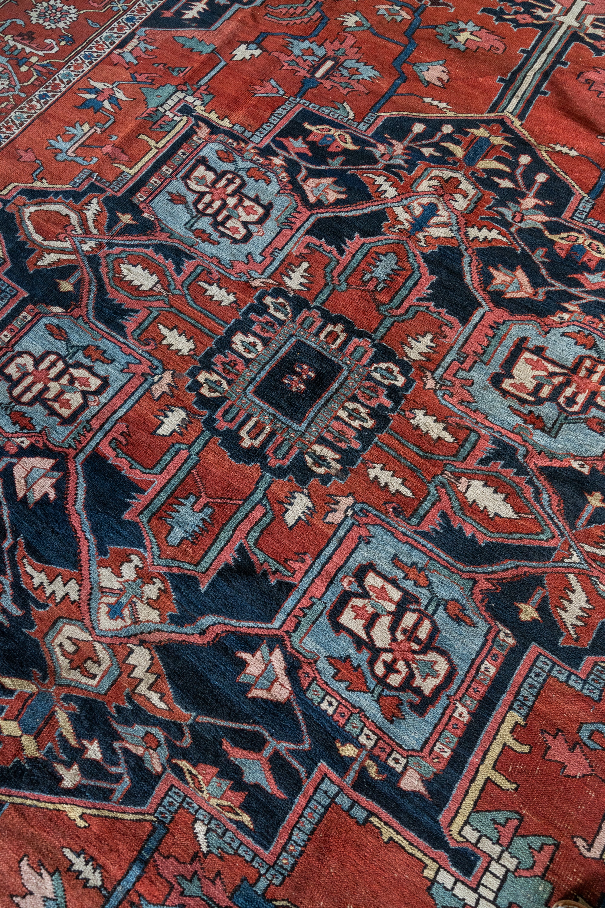 District Loom Vintage Serapi Area Rug Jolie