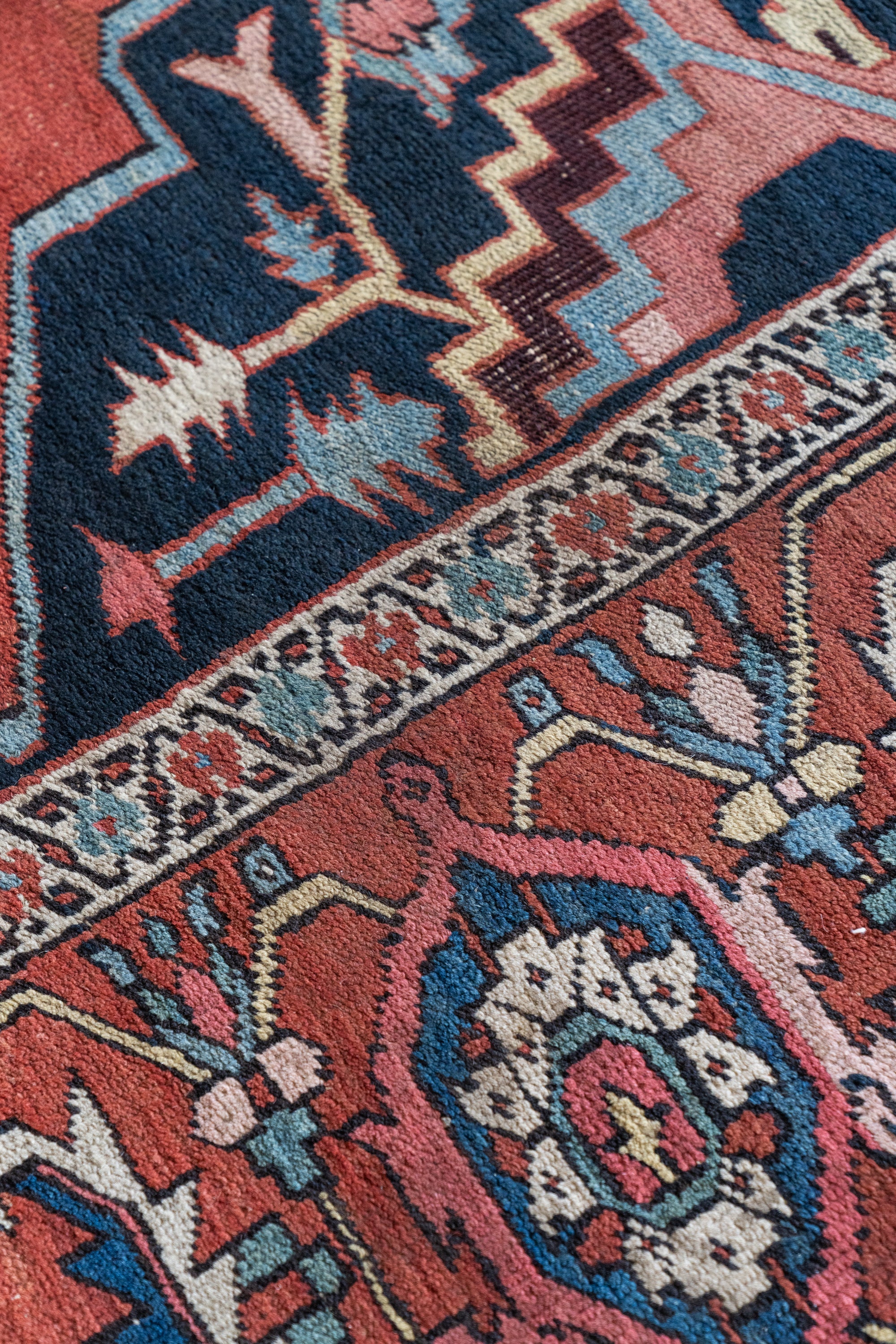 District Loom Vintage Serapi Area Rug Jolie