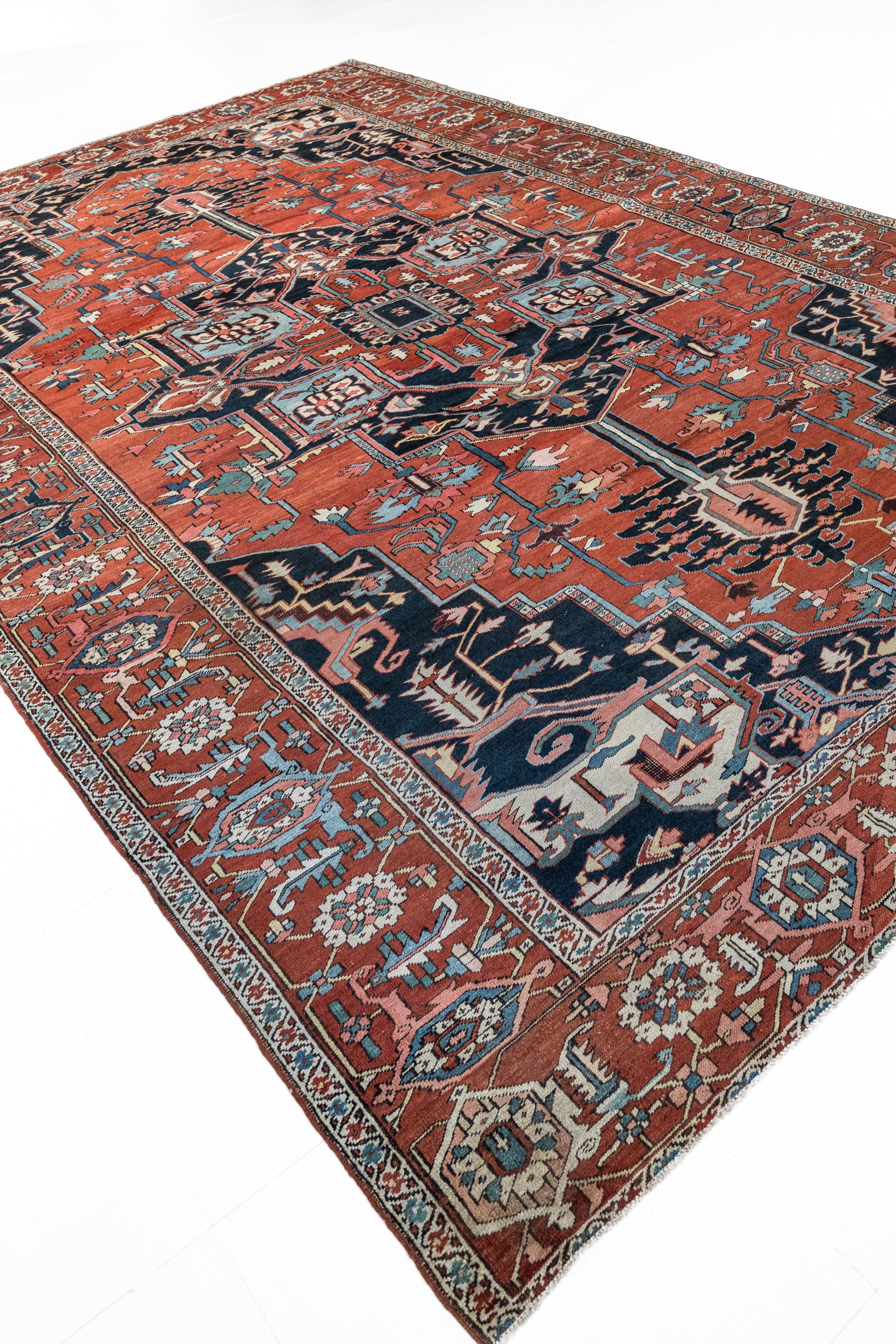 District Loom Vintage Serapi Area Rug Jolie